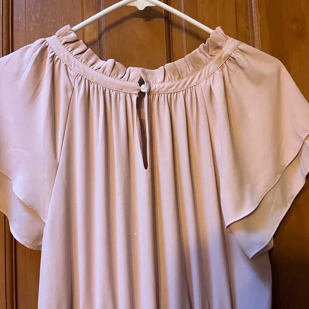 Loft Pink Spring Dress - Picture 2 of 9